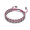 Bracelet à maillons suprême Kismet | Argent | Rose
